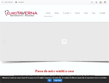 Tablet Screenshot of eurotaverna.it